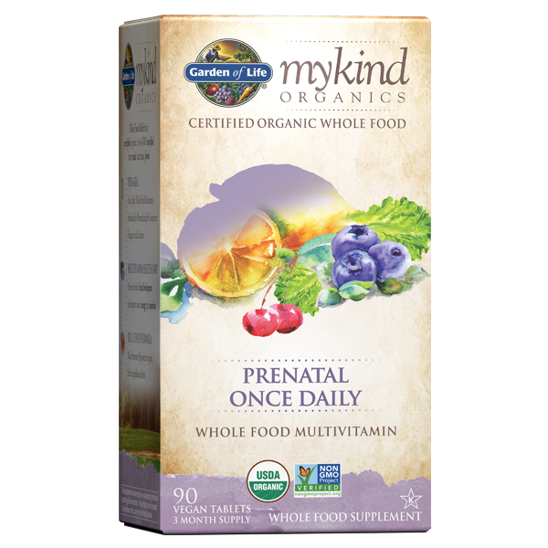 The mykind Organics Prenatal Once Daily Multi 90 Organic Tablet